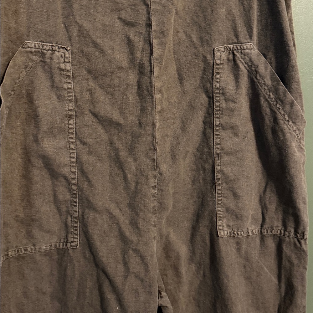 Universal Thread Green Overalls With Pockets Med - image 3